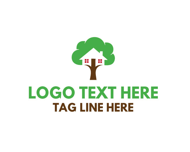 Nature Home Pine Cabin Logo