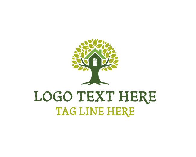 Nature Home Meadow Roof Logo