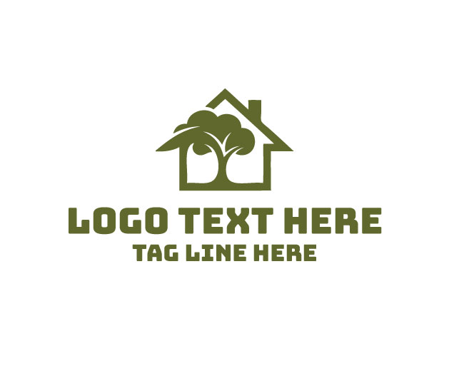 Nature Home Waterfall Home Logo
