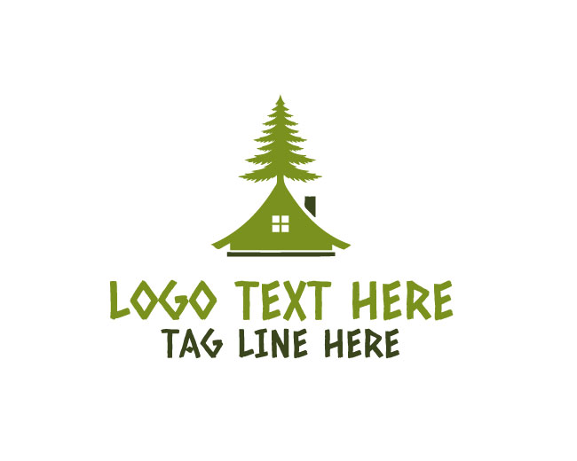 Tree Roofing Tree Top Roof Logo