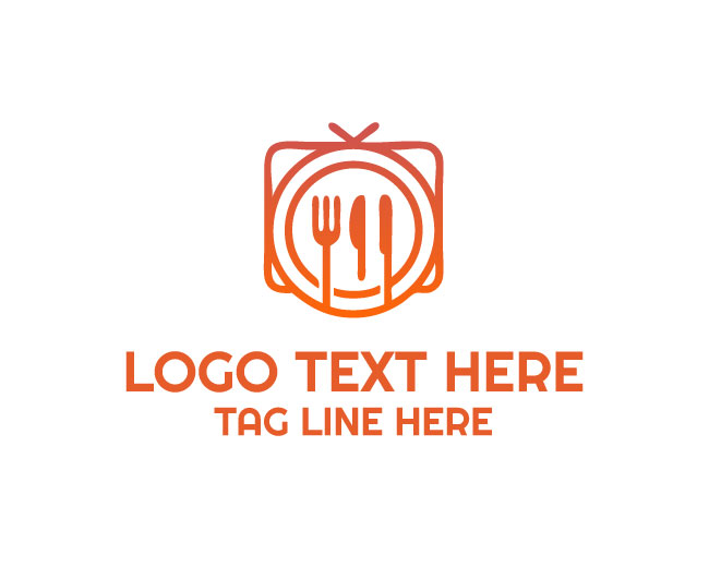 Food TV Chef Broadcast Logo