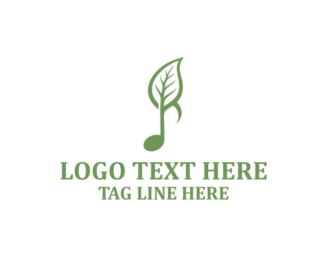  Musical Note Eco Beats Logo