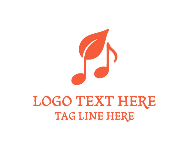 Musical Note Note Tree Logo