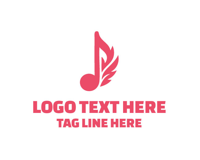 Musical Note Sound Root Logo