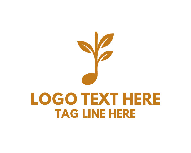 Musical Note Harmony Garden Logo