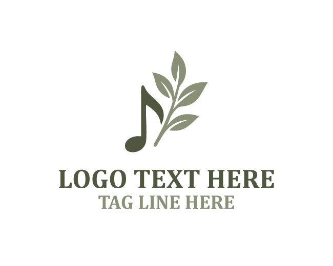 Musical Note Echo Harmony Logo