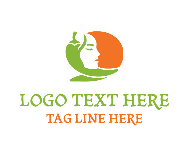 Royal Flame Chili Lady Logo