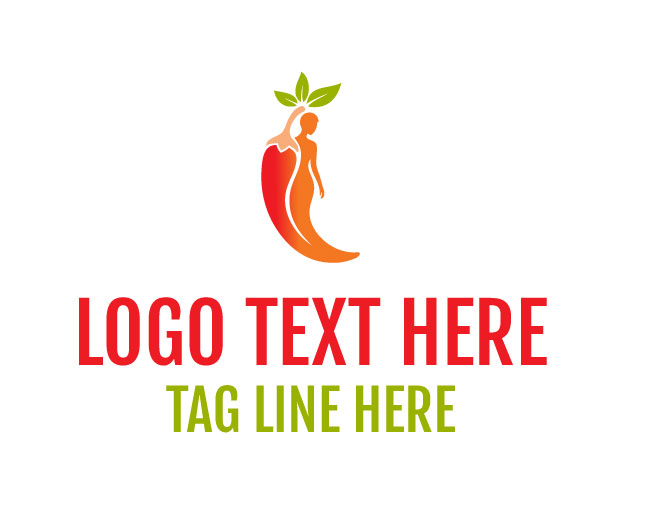 Crown Flame Lady Logo