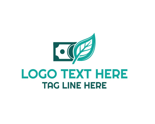 Money Bill Fund leaf Logo