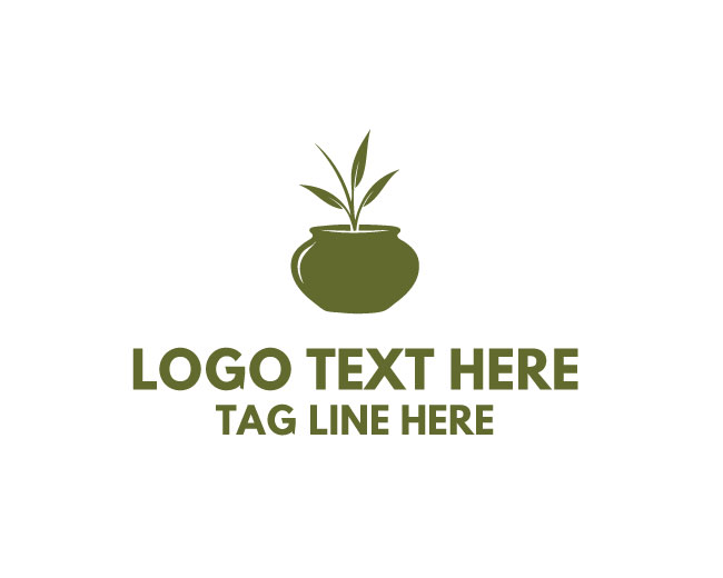 Nature Pot Green Bloom Logo