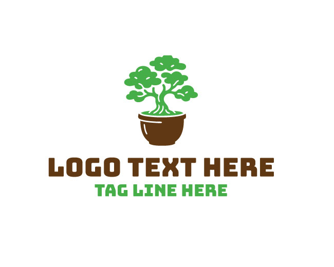 Nature Pot Eco Root Logo