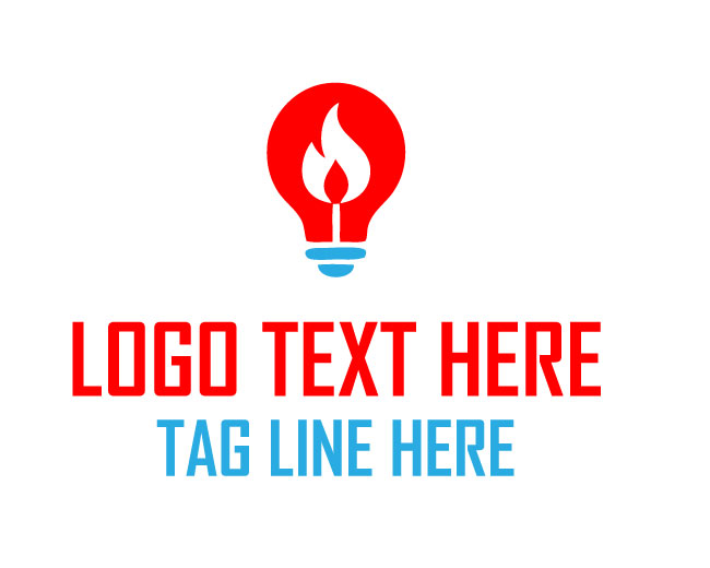  FlameCore Bulb Logo