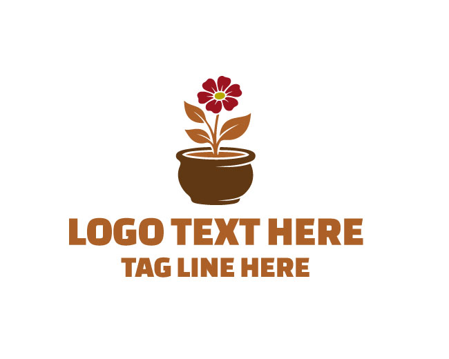  Nature Pot Seed Garden Logo