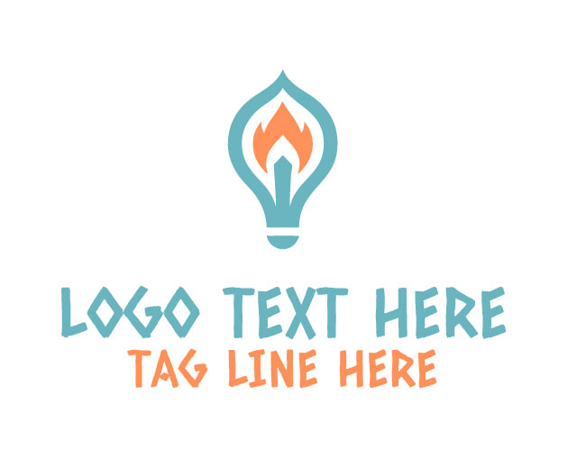 Flame Idea Logo