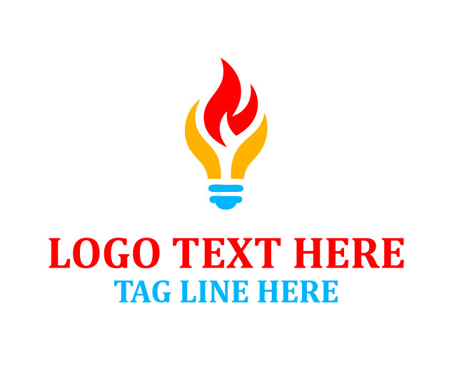 TechGlow Flame Logo