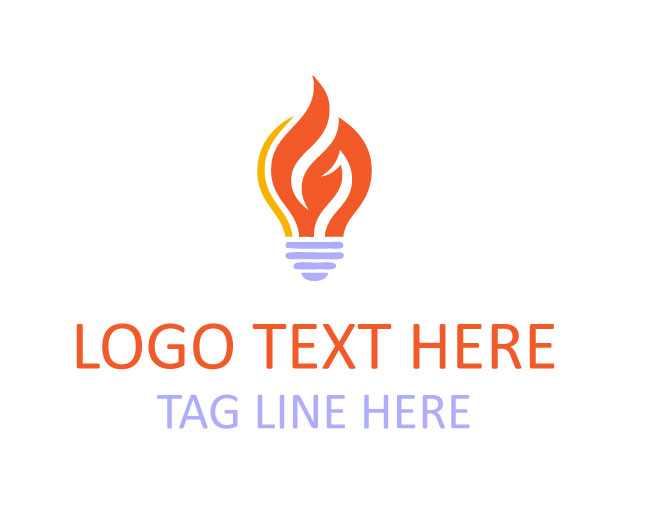  BrightFusion Flame Logo