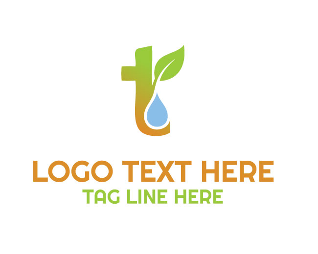 LeafRise T Logo