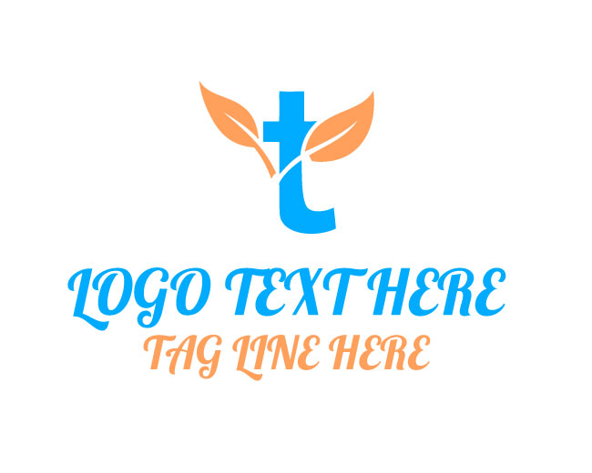 Botanical T Logo
