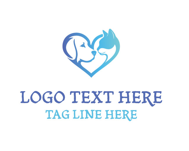Beloved Pets Heart Logo