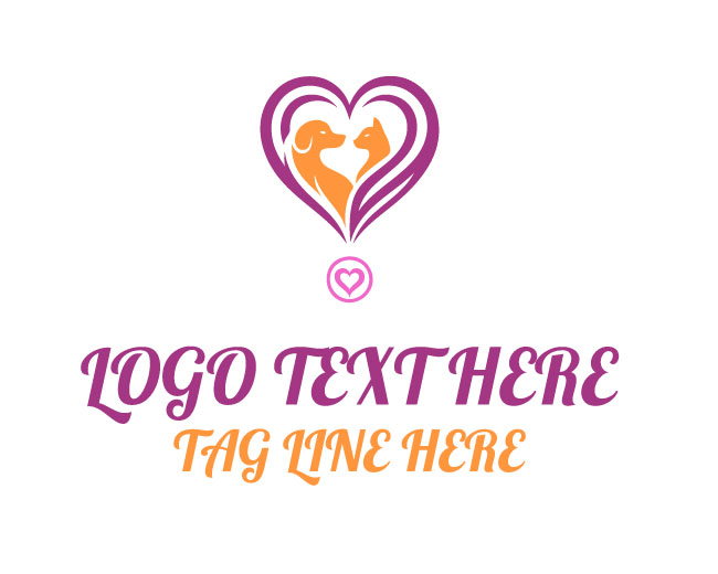 Graceful Unity Heart Logo
