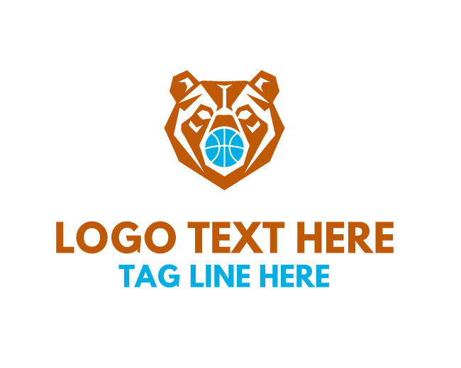 Slam Bear Head Logo