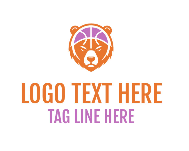  Court Bear Head Logo
