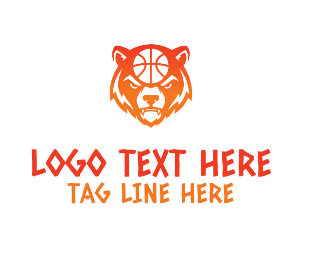 Arena Bear Head Logo