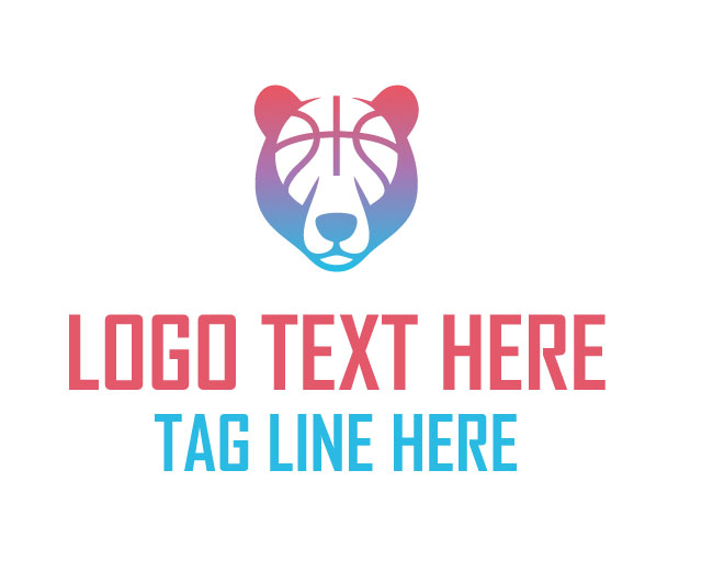  Titan Bear Basketball Logo