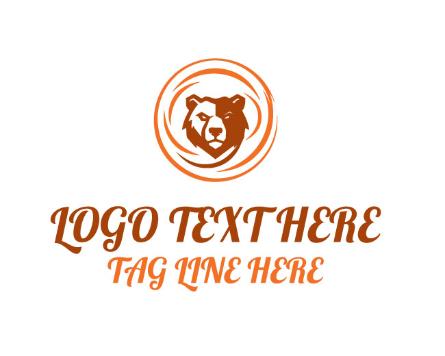 Fusion Bear Basketball Logo