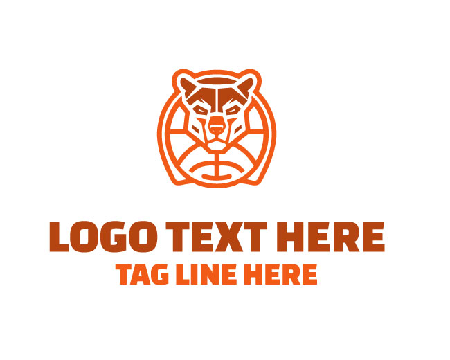 Strike Bear Basketball Logo