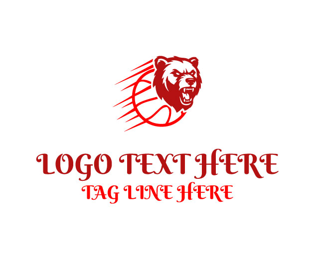 Pulse Bear Basketball Logo