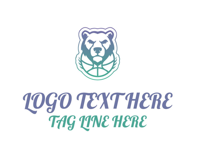 Summit Bear Hoops Logo
