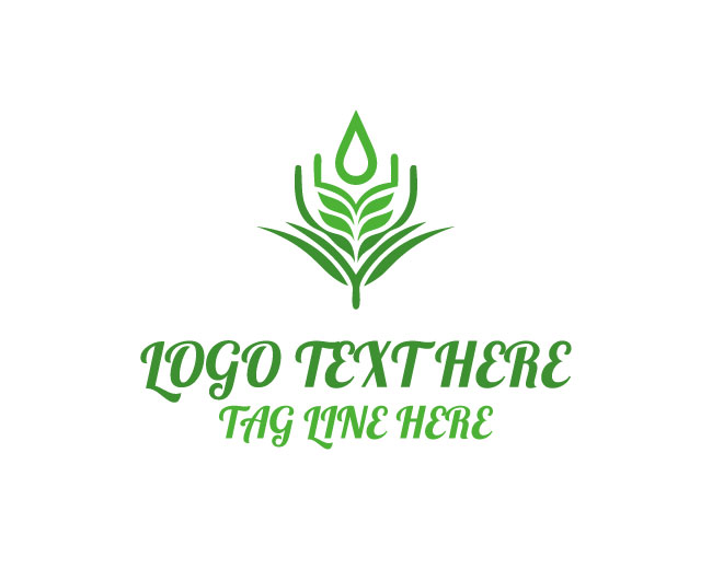 Green Natural Harvest Logo