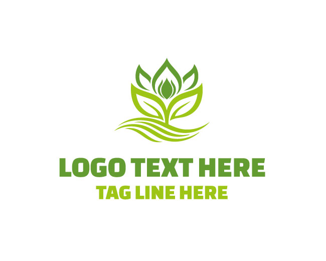  River Bud Waterfall Logo