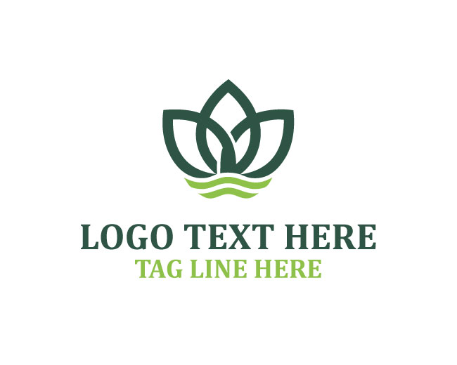 River Bud Natural Stream Logo
