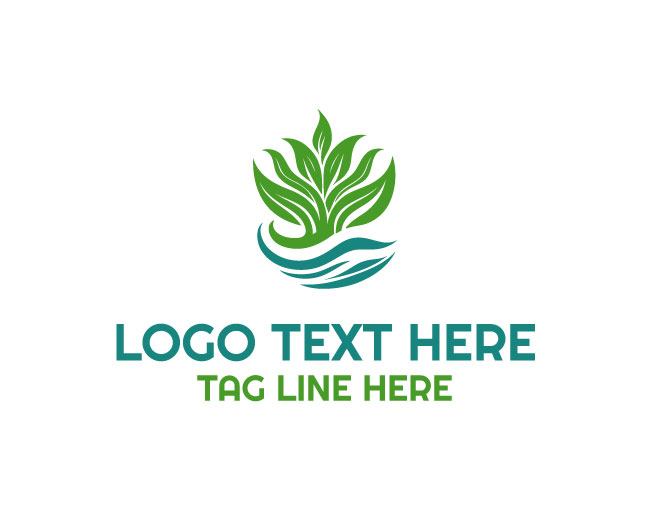 River Bud WaterLeaf Logo