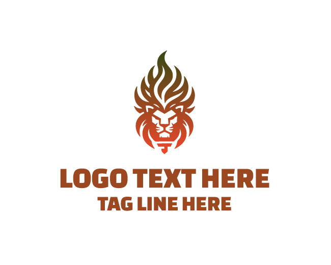 Lion Torch Valor Logo
