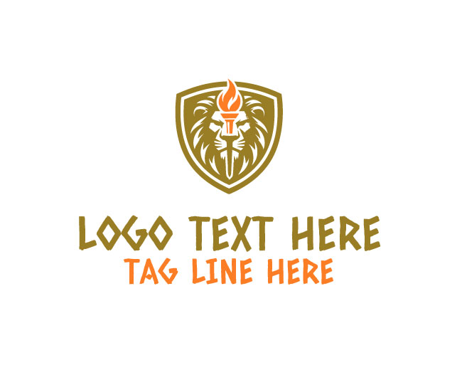 Lion Torch Triumph Logo