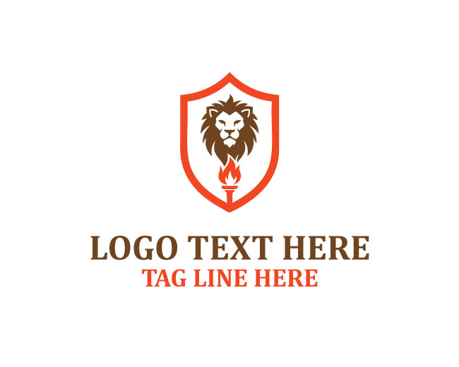 Lion Torch LegacyCrest Logo