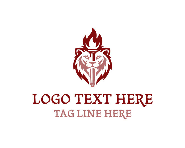  Lion Torch Rise Logo