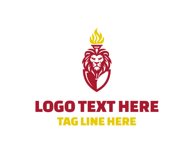  Lion Torch NoblePath Logo