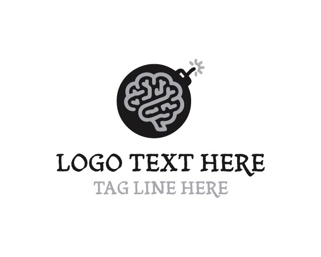 Brain Bomb Fusion Logo