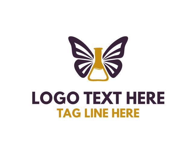 Butterfly Microbiology Lab Logo
