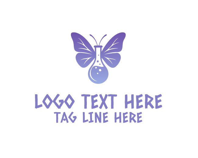 Butterfly DNA Lab Logo