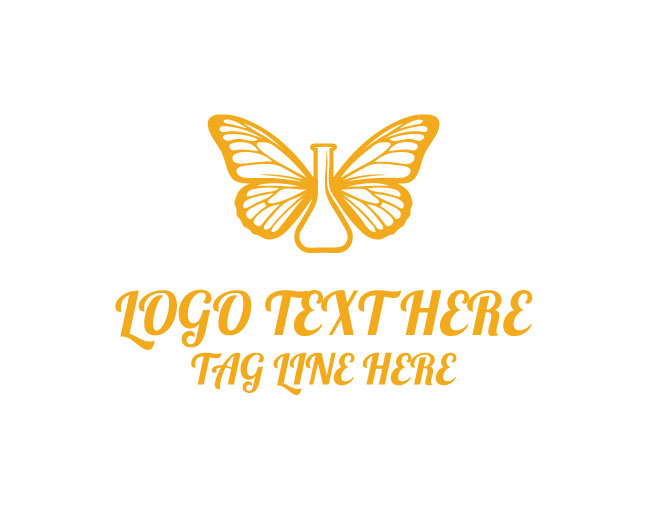 Butterfly Vector Lab Logo