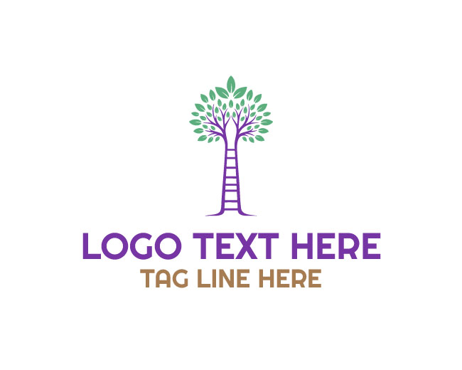 Growth Ladder Success Way Logo
