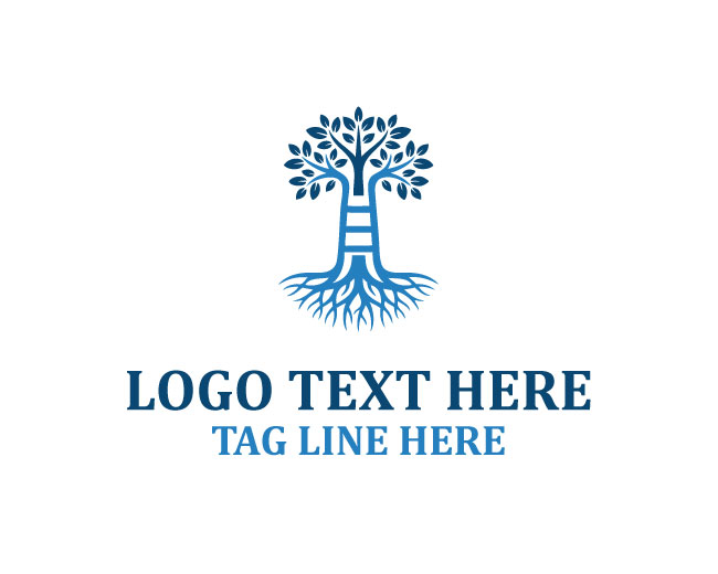 Growth Ladder Achievement Peak Logo