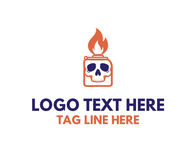  Rogue Skull Lighter Logo
