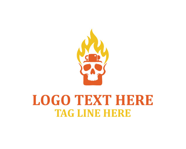  Skull Flare Logo