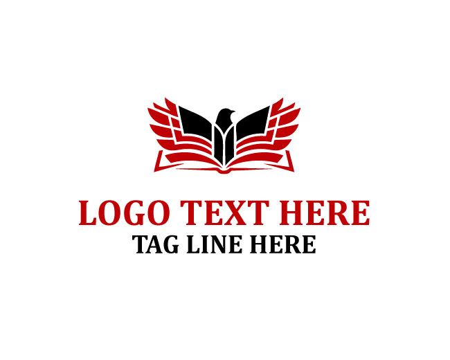  Flying Book Logo